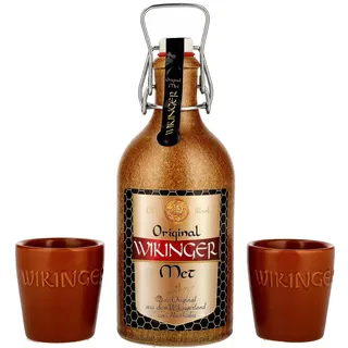 Wikinger Met Original 11% Vol. 0,5l mit 2 Tonbechern