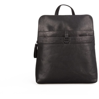 Leather Backpack - Phoenix - Black