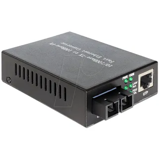 DeLock 86215 - Medienkonverter Fast Ethernet, SC, Singlemode