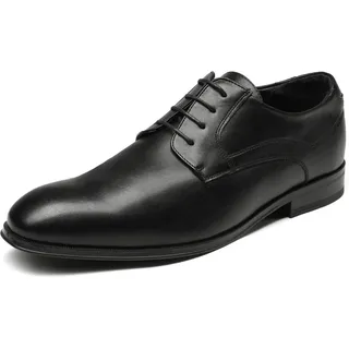 Bruno Marc Herren Anzugschuhe Schnürhalbschuhe Business Derby Oxford Hochzeit Schuhe Schnürschuh,Size 45,Schwarz,SBOX229M-E - 45 EU