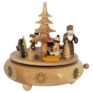 Richard Glässer GmbH Seiffen Richard Glässer Spieluhr Weihnachtsbescherung
