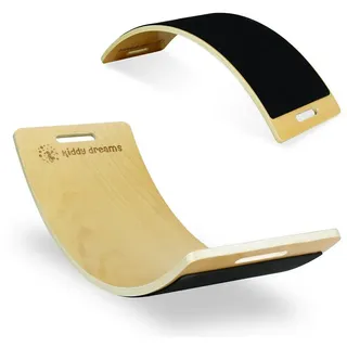 CCLIFE Balanceboard Balance Board Kinder Holz Balancierbrett Montessori Spielzeug