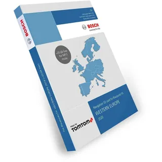 Tele Atlas - Navigationskarte Europa Paket 2020 - SD-Karte 32 GB mit nahezu 100% Abdeckung in 28 Ländern, Tür-zu-Tür Navigation, TMC Informationen und mehr als 2.67 Millionen POIs