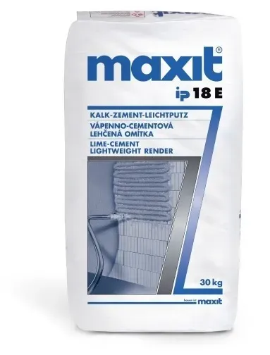 Kalk-Zement-Leichtputz - maxit ip 18 E - 30kg - Unterputz