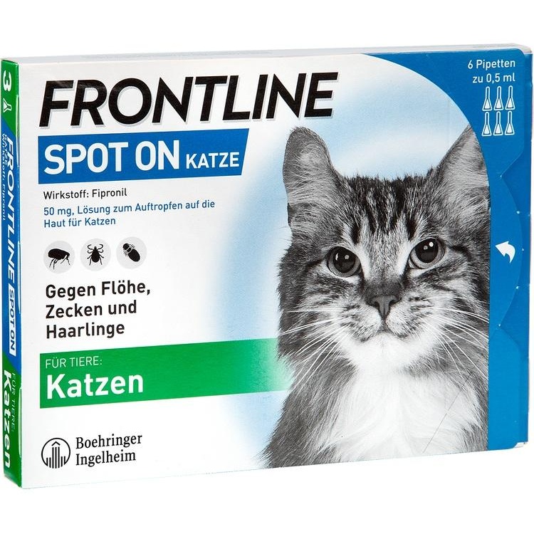 Bild Frontline Spot on Katze 6 x 0,5 ml