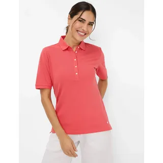 Brax Damen, Polo Style CLEO cranberry, rot Gr. 34,