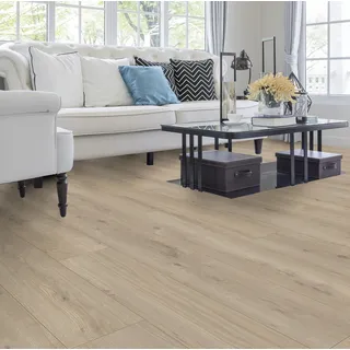 Classen Laminat Megaloc Aquaprotect 128,5 x 19,2 cm 8 mm Oak light brown