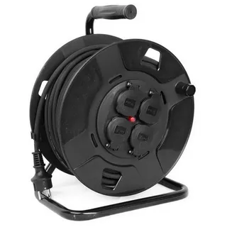 Lex Profi Kabeltrommel 50m Outdoor Ip 44 Stabilen Metallständer