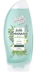 duschdas Duschgel Wilde Blumenwiese Apfelblüte & Salbei 250 ml - Flasche