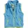 Fleece Weste aquablau 128
