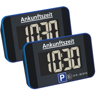 dnt Elektronische Parkscheibe ParkScreen, automatische Parkzeiteinstellung, Rückdisplay