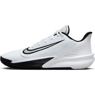 Nike Herren Precision 7 Sneaker, White/Black, 44 EU