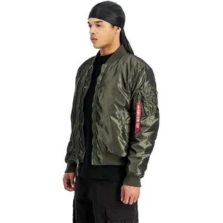 Alpha Industries Ma-1 Vf Iridium Jacke - Dark Olive - 2XL