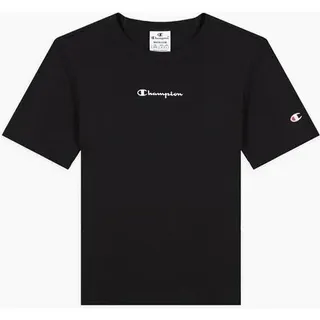 CHAMPION Damen Crewneck T-Shirt, Größe M in Schwarz NBK