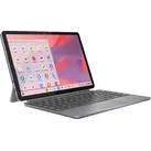 LENOVO Chromebook Duet, Chromebook, mit 10,95 Zoll Display, MediaTek Kompanio 838 Prozessor, 4 GB RAM, 128 eMMC, ARM Mali-G57, Luna Grey, Google ChromeOS
