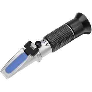 HHTEC Refraktometer 0–90% Brix – Zuckergehalt messen für Honig, Sirup, Saft & Getränke – Präzises Handrefraktometer mit ATC Temperaturkompensation