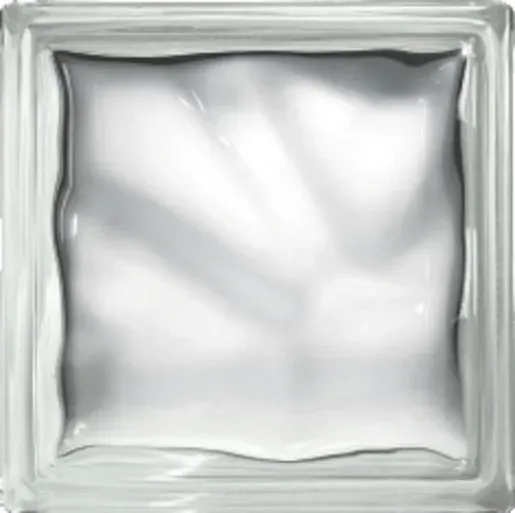Glassblocks Glasbaustein klar 19x19x8 cm glanz 1908W