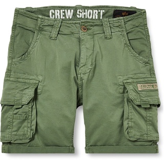 Alpha Industries Shorts »Alpha Industries Men - Shorts Crew Short« Alpha Industries vintage green