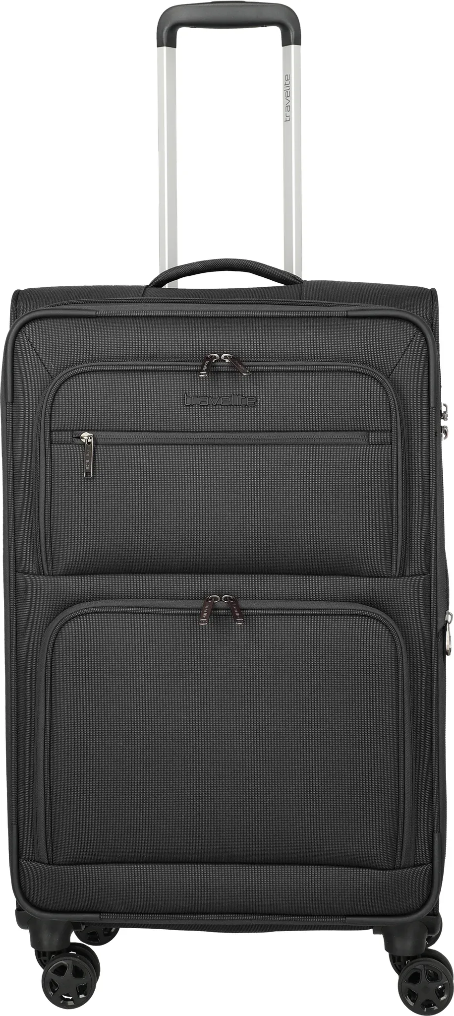 travelite CUBIS Trolley 4-Rollen M exp. Anthracite