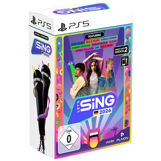 plaion Let's Sing 2026 German Version [+ 2 Mics] - [PlayStation 5]