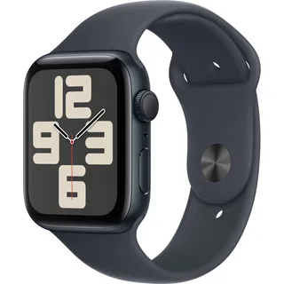 2024 GPS + Cellular 44 mm Aluminiumgehäuse Midnight Sportarmband Midnight M/L