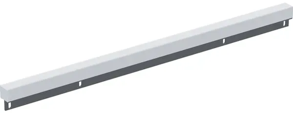 Geberit Lichtleiste ob. f. Option Plus, eckig Lichtspiegel B:40cm, schwarz-matt ...