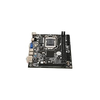 Cuifati ITX-Computer-Motherboard, DDR3-Gaming-Motherboard mit Full-Speed-M.2-NVME-SSD-Steckplatz, 4 X SATA 2.0, M.2 WiFi, PCIE 2.0 X16, VGA HDML, Dual-Channel-Sprachkarte