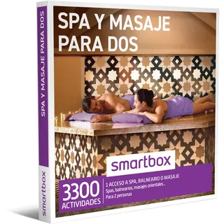 Smartbox - Geschenkbox SPA und Massage für Zwei Personen - Geschenkidee für Paare - 1 Wellness-Aktivität für 2 Personen