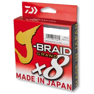 Daiwa J-braid Grand X8 Geflochtene Schnur 1500 M - Multicolor - 0.280 mm