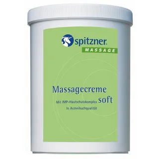 Spitzner Massageöl Spitzner Massagecreme Soft 1 Liter (1000 ml) mit IMP-Hautschutzkomplex