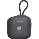 Telesin 4000mAh powerbank charger for RODE Wireless GO I / II microphone (4000 mAh, 18 W), Powerbank, Schwarz