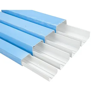 Installationskanal Optimal für Wärmepumpen 110 x 75 mm 2m Länge