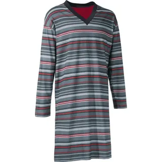 Erwin Müller Single-Jersey Nachthemd in grau | Gr.: 50
