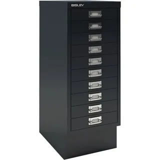 BISLEY MultiDrawer Schubladenschrank 27,9 x 38 x 67 schwarz