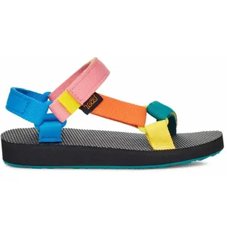Teva Unisex-Child Original Universal Sandal, 90s Multi, 5 Little Kid - 37 EU