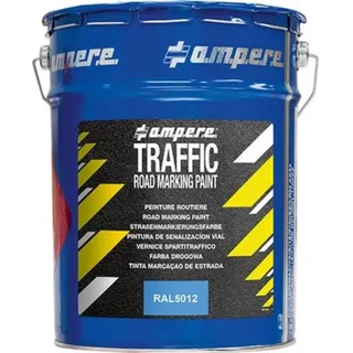 AMPERE Straßenmarkierungsfarbe Traffic Paint Blau 5 kg