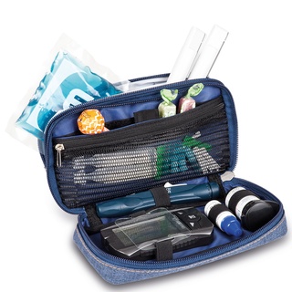 Elite Bags DIABETIC'S Diabetikertasche (Verschiedene Farbvarianten) (blau-bitone)