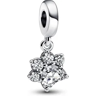 Pandora Funkelnder Pfotenabdruck Silber 792247C01