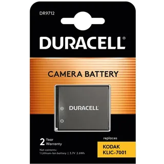 Duracell Li-Ion Akku 700mAh für Kodak KLIC-7001
