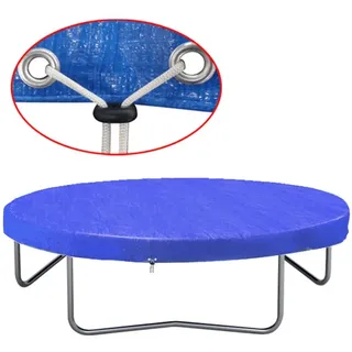 vidaXL Trampolinabdeckung PE 300 cm 90 g/m2
