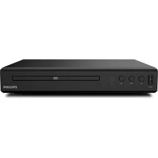 Philips TAEP200 DVD Player für Fernseher mit HDMI Kabel 1,5M - CD Player für Nahezu alle Disc-Formate - HDMI Anschluss - USB Media Link - Schwarz