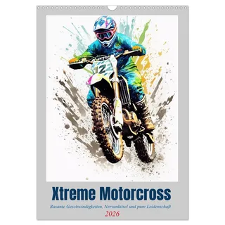 Calvendo Xtreme Crossfire (Wandkalender 2026 DIN A3 hoch), CALVENDO Monatskalender: von Steffen Gierok-latniak/ Calvendo / Calvendo / Kalender