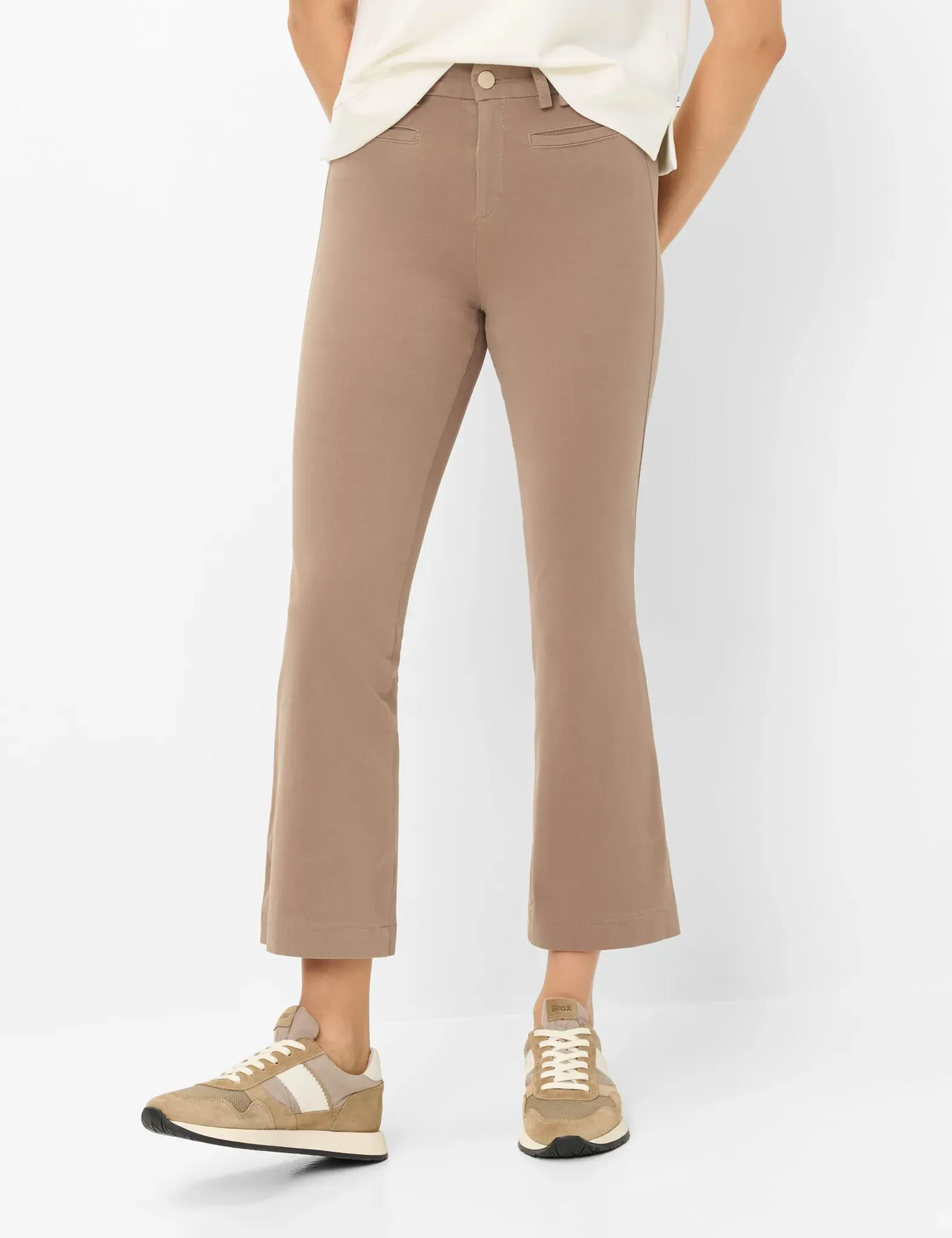 Brax Damen Boot Style SHAKIRA S WARM GREIGE, hellbraun, Gr. 48