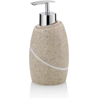 Kela Seifenspender Talus Polyresin Beige