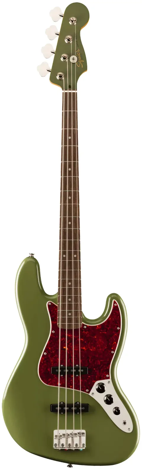 Squier by Fender FSR Classic Vibe 60s Jazz Bass LRL MH OLV - E-Bass