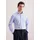 Herren Gr M 39 normale Ärmellängen mittelblau 78 Polyamid 22 Elasthan bedruckt skinny fit 2-Knopf-Manschette Hemden X-Slim