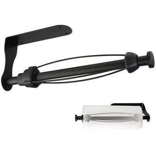 Küchenrollenhalter ohne Bohren, küchenorganizer mit Dämpfungseffekt Einhandbedienung Wandrollenhalter Halter Küchenrolle Einfach Zu Ersetzender für Küche und Badezimmer