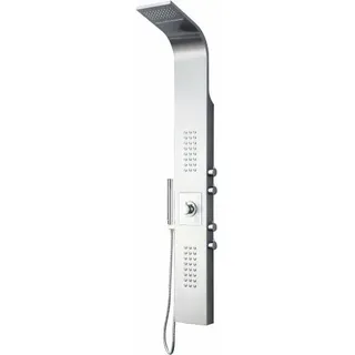 Duschpaneel Bernstein 8815 Alu gebürstet SEDAL-Thermostat