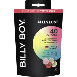 Mapa BILLY BOY Kondome Alles Lust" 40er Mixbeutel