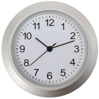 OFFORM Tischuhr Einsteck-Uhrwerk Quarz Einbauuhr Modellbau-Uhr Metall Ø 36,5 mm